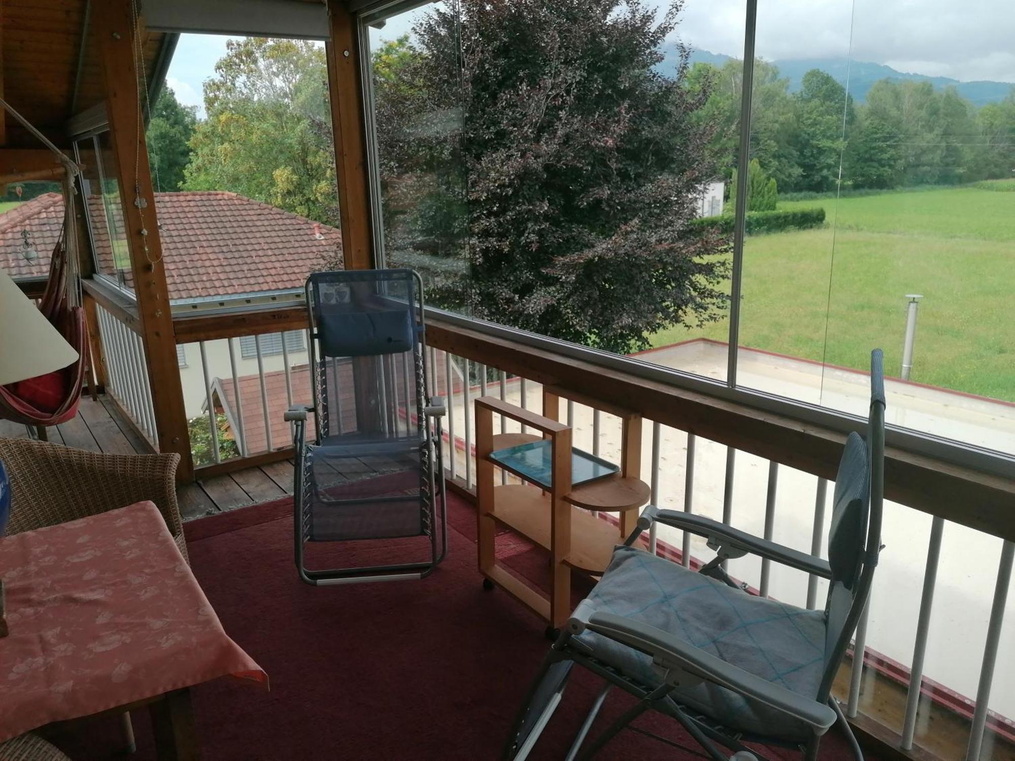 Ferienwohnung Am Rhein Koblach ภายนอก รูปภาพ